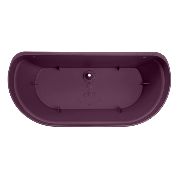 vibia campana wall basket 35cm porpora acero